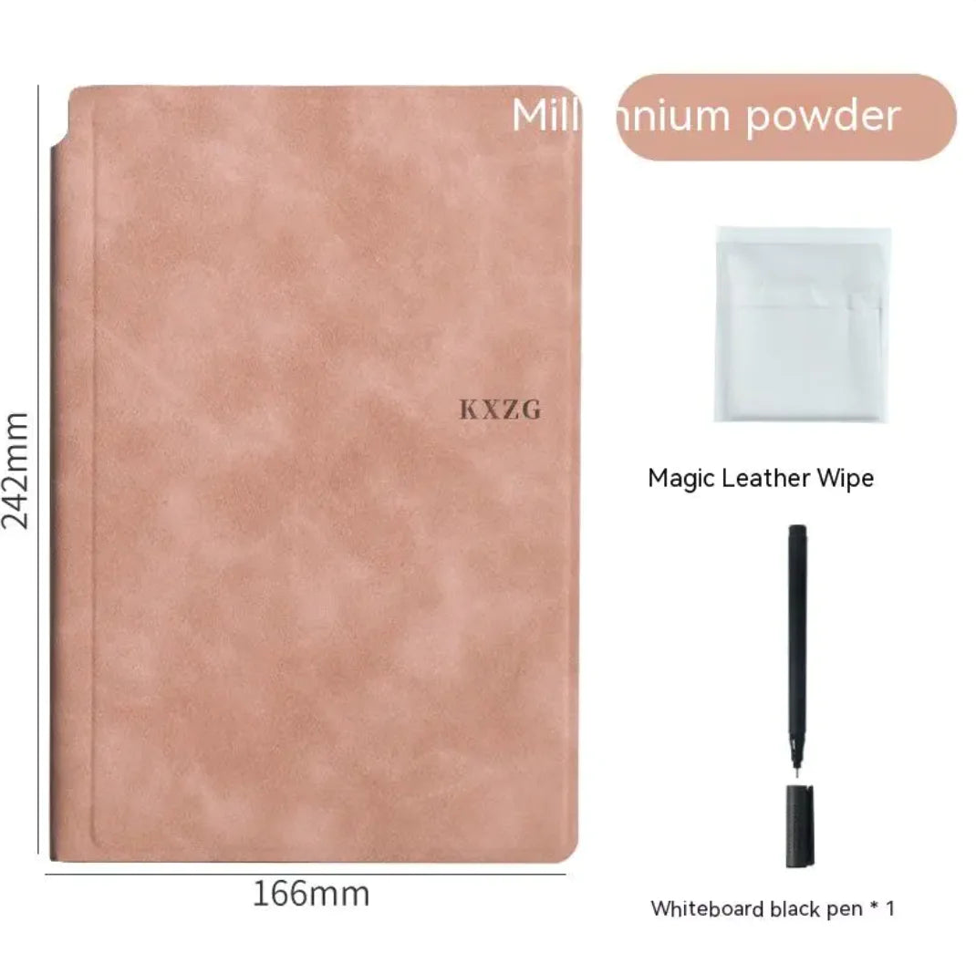Lovely Leather Dry Erase Notebook