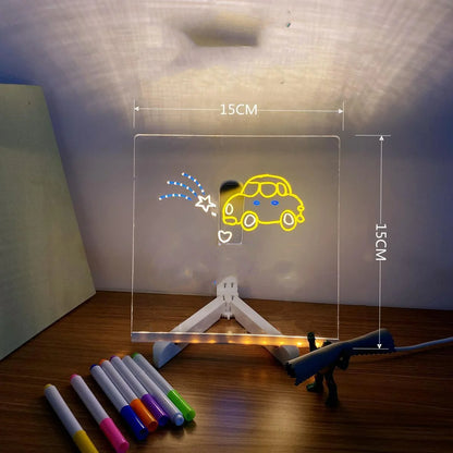Acrylic Erasable Lighted Message Board