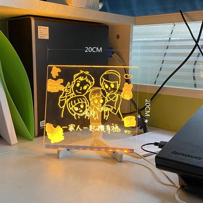 Acrylic Erasable Lighted Message Board