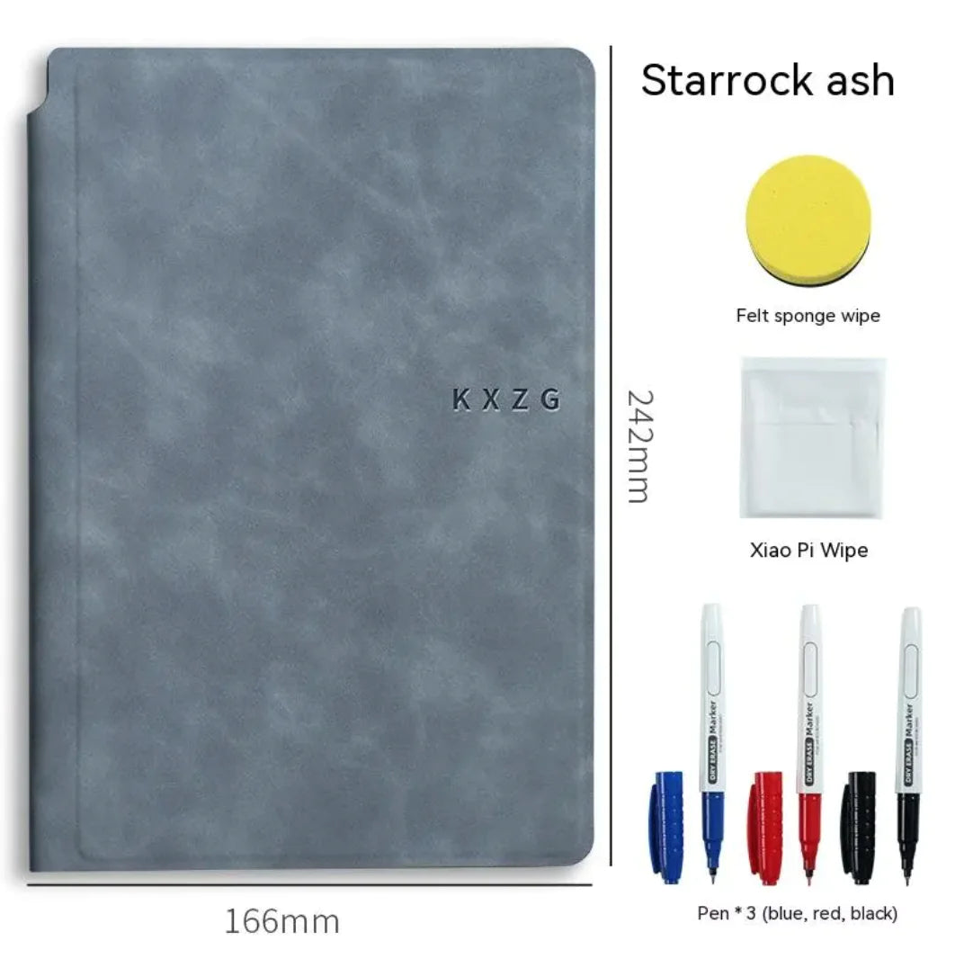 Lovely Leather Dry Erase Notebook
