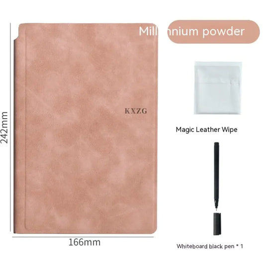Lovely Leather Dry Erase Notebook