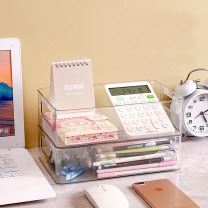 No loose items! Desktop Acrylic Containers