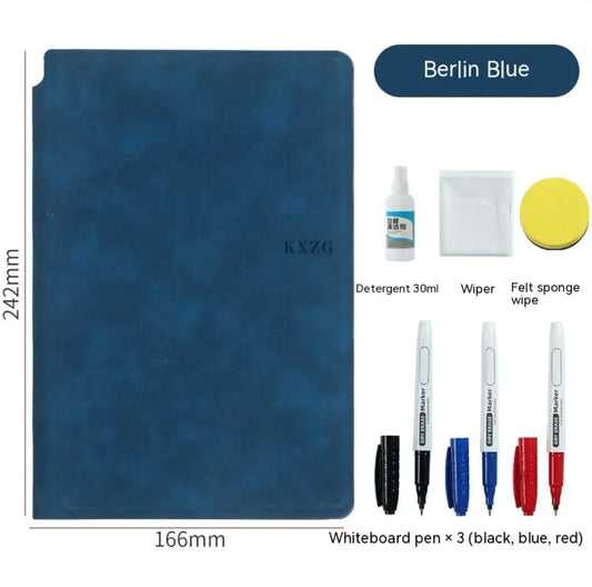 Lovely Leather Dry Erase Notebook