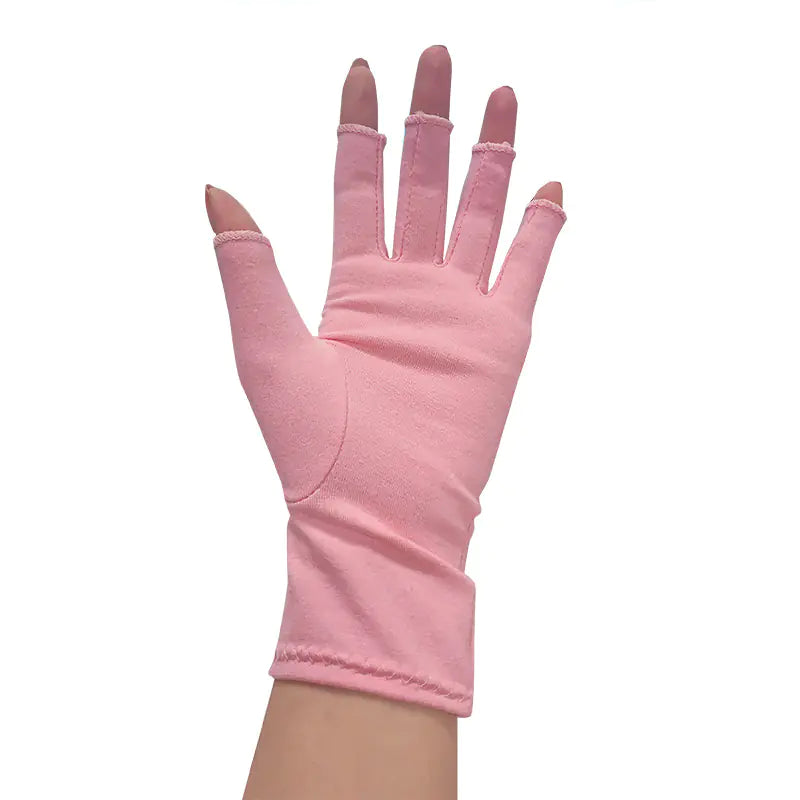 Warm Compression Half-Finger Gloves to Prevent & Treat Arthritis, Carpel Tunnel and Joint Pain